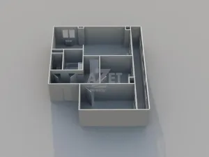 Prodej bytu 3+1, Orlová - Lutyně, Vnitřní, 72 m2