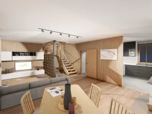 Prodej bytu 1+kk, Malá Morávka, 44 m2