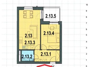 Prodej bytu 2+kk, Vrchlabí - Hořejší Vrchlabí, Horská, 49 m2