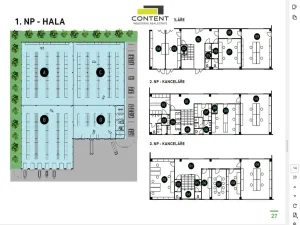Pronájem skladu, Zlín, Rybníky V, 6800 m2