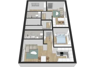 Prodej bytu 2+kk, Pravlov, 51 m2