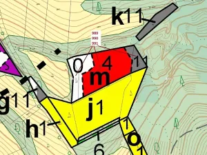 Dražba lesa, Rabí, 4276 m2