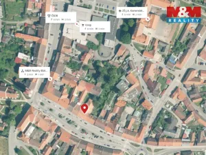 Pronájem bytu 1+1, Blatná, náměstí Míru, 55 m2