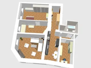 Prodej bytu 4+1, Brno, Husovická, 106 m2