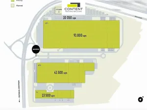 Pronájem skladu, Ostrava - Hrušov, Žižkova, 12400 m2