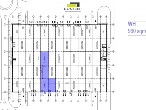 Pronájem skladu, Zdiby, Ke Zdibsku, 960 m2