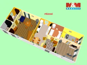 Prodej rodinného domu, Dolní Pohleď, 210 m2