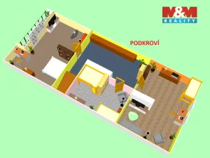 Prodej rodinného domu, Dolní Pohleď, 210 m2