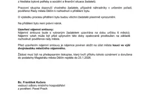 Pronájem bytu 1+1, Děčín, Mírové nám., 39 m2