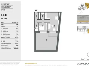 Prodej bytu 2+kk, Brno, Bratislavská, 57 m2