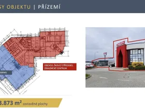 Pronájem obchodního prostoru, Průhonice, Uhříněveská, 1290 m2