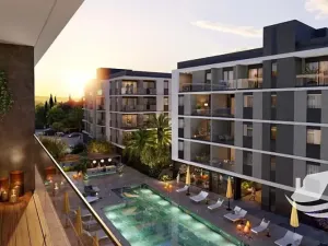 Prodej bytu 1+kk, Lemesos, Kypr, 45 m2