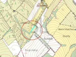 Prodej zahrady, Strážnice, 3867 m2