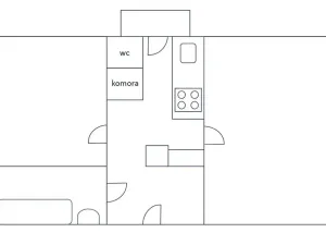 Prodej bytu 2+1, Praha - Libeň, Kubišova, 47 m2