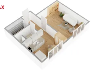 Pronájem bytu 1+1, Hradec Králové - Třebeš, Milady Horákové, 36 m2