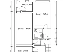 Prodej rodinného domu, Brno - Bystrc, Šemberova, 320 m2