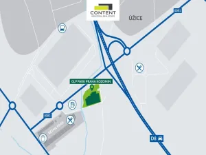 Pronájem skladu, Kozomín, 7600 m2