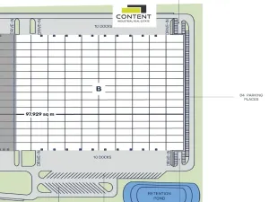 Pronájem skladu, Most, Kabátnická, 46000 m2
