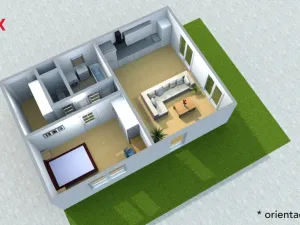 Pronájem bytu 2+kk, Uničov, Pionýrů, 64 m2