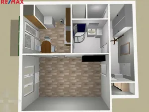 Pronájem bytu 1+1, Ostrava - Mariánské Hory, Gen. Hrušky, 39 m2