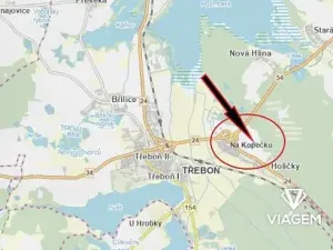 Prodej podílu pozemku pro bydlení, Třeboň, 781 m2