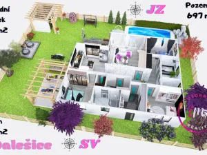 Prodej rodinného domu, Dalešice, 189 m2