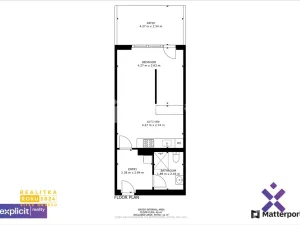 Pronájem bytu 1+kk, Otrokovice - Kvítkovice, Spojovací, 40 m2