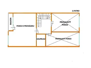Pronájem pokoje, Brno, Marie Hübnerové, 23 m2