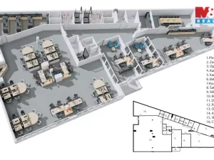 Prodej kanceláře, Praha - Hostivař, Na Plískavě, 401 m2
