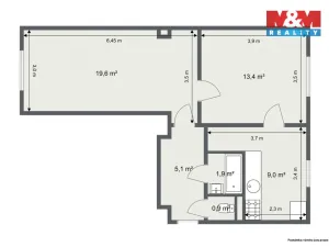 Prodej bytu 2+1, Karlovy Vary - Rybáře, Sokolovská, 58 m2