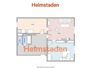 Pronájem bytu 2+1, Havířov - Město, Sadová, 55 m2