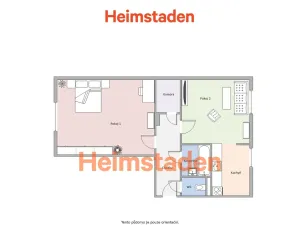 Pronájem bytu 2+kk, Havířov - Prostřední Suchá, Na Michalůvce, 46 m2