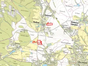 Prodej pole, Sulice, 85259 m2