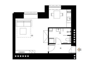 Prodej skladu, Praha - Břevnov, Pod Drinopolem, 37 m2