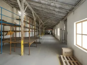 Dražba výrobních prostor, Městec Králové, Palackého, 1826 m2