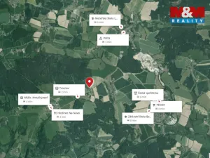 Prodej pozemku pro bydlení, Borovany - Trocnov, 820 m2