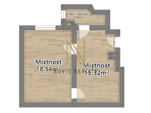 Pronájem kanceláře, Plzeň, Klatovská třída, 37 m2