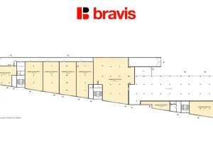 Pronájem obchodního prostoru, Brno, Řípská, 246 m2