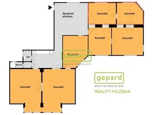 Pronájem kanceláře, Brno - Veveří, Moravské náměstí, 29 m2