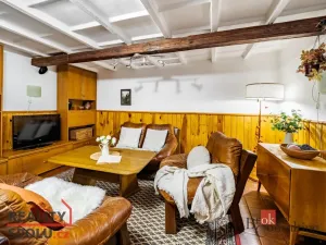 Prodej chaty, Týn nad Vltavou - Hněvkovice na levém břehu Vltavy, 80 m2