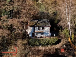 Prodej chaty, Týn nad Vltavou - Hněvkovice na levém břehu Vltavy, 80 m2