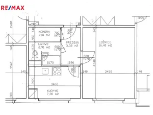 Pronájem bytu 1+1, Hradec Králové - Nový Hradec Králové, Mandysova, 35 m2