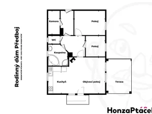 Prodej rodinného domu, Předboj, Krátká, 66 m2