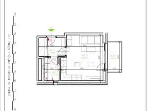Pronájem bytu 1+kk, Jihlava, Vrchlického, 35 m2