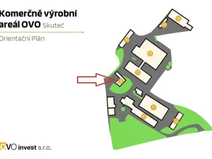 Pronájem kanceláře, Skuteč, Husova, 54 m2