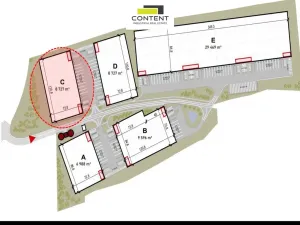 Pronájem výrobních prostor, Myslinka, 3500 m2