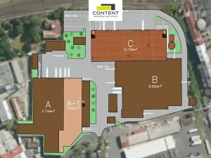 Pronájem skladu, Kolín - Kolín IV, Zengrova, 6200 m2
