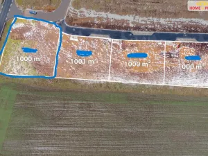 Prodej pozemku pro bydlení, Veleň, Sněžná, 1000 m2
