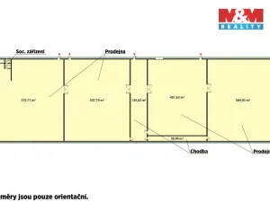 Pronájem výrobních prostor, Cheb, Karlova, 2200 m2