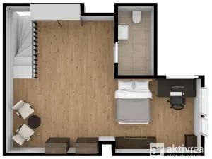 Pronájem bytu 2+kk, Praha - Strašnice, Královická, 54 m2